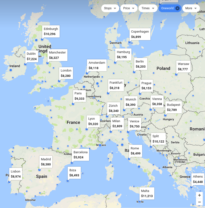 How to fly to Europe Biz Class for 2800 this summer and in the